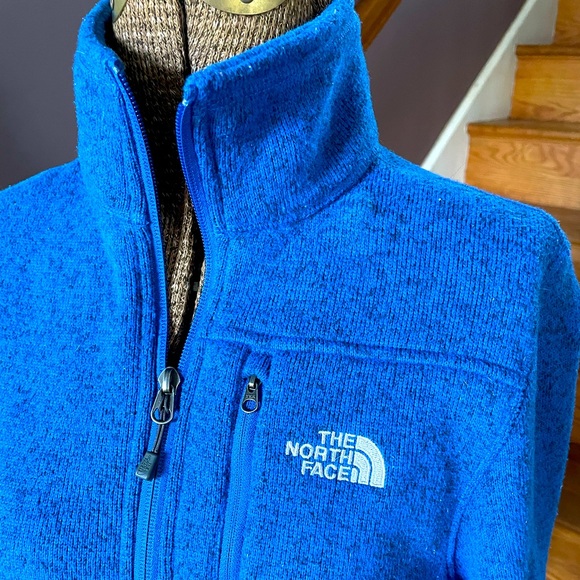 Northface Mens S 3/4 zip fleece sweater - Picture 2 of 5